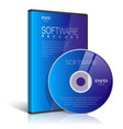Realistic Case for DVD Or CD Disk vector image