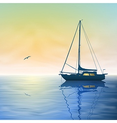 Sailing Boat vector image
