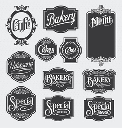 Calligraphy signs vector image