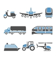 Transport Icons - A set of tenth vector image