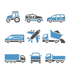 Transport Icons - A set of twelfth vector image