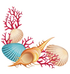 Summer background vector image