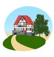 House vector image