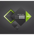 Abstract business symbol vector image