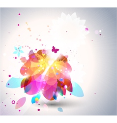 Abstract floral background Abstract floral background vector image