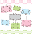 Cute frames vector image