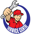 Repair man vector image