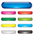 Gel bar button vector image