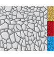 Seamless stone background in four variations vector image