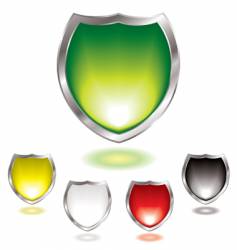 Gel shield vector image