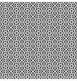 Black and white islamic seamless pattern vector image