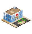Hospital and medical vector image