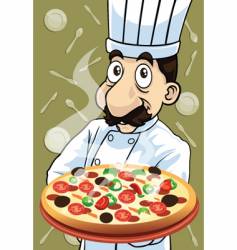 Chef vector image