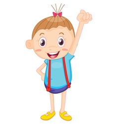 A kid A kid vector image