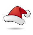 Santa hat vector image