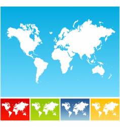 World circles vector image