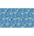 Cocktail pattern vector image