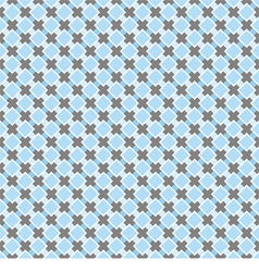Blue and dark grey grid seamless background vector image