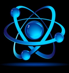 Atom vector image