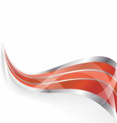 Red background vector image