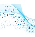 Water background vector image