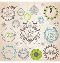 Christmas Elements vector image