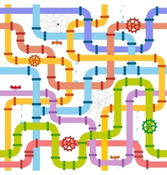 Pipe seamless vector image