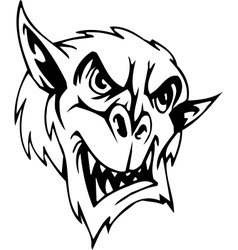 Goblin - halloween set - vector image