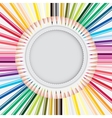 School theme background with different tools vector image