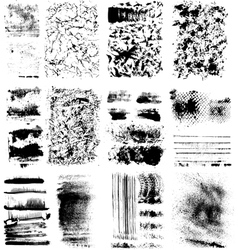 Set of textures Set of textures vector image