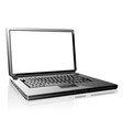 Laptop vector image