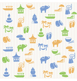 Thai seamless pattern vector image