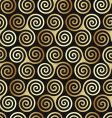 Celtic spiral pattern vector image