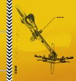 Mountain bike vector image