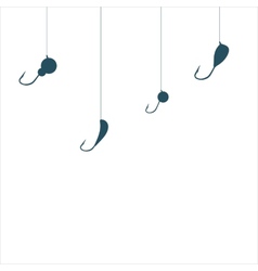 Ice-jig vector image