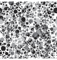 Molecule seamless pattern vector image