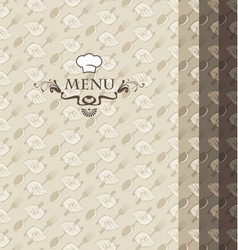Four menus vector image