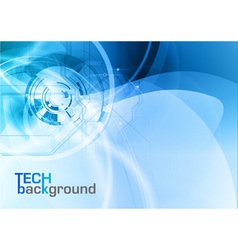Technology background vector image