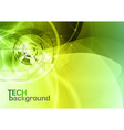 Technology background vector image