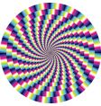 Optical illusion vector image