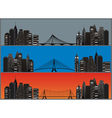 City set color vector image