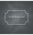 Chalkboard Retro Background vector image