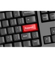 Keyboard with support vector image