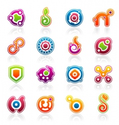 Design elements and graphics vector image