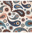 Paisley seamless pattern vector image
