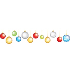 Baubles vector image