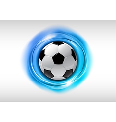 Football abstract circle vector image