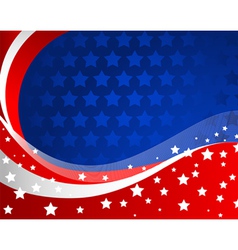 American background vector image