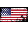 Flag USA vector image
