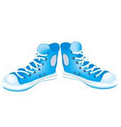 Sneakers vector image